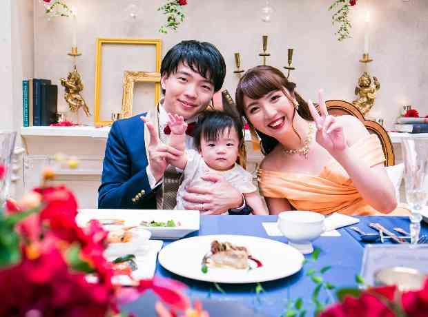 一年越しの結婚式の挙式実例画像