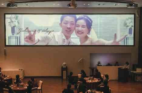 Thanks Weddingの演出画像