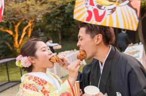 お2人らしさ「100%」WEDDING!の演出画像