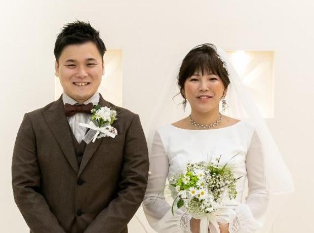 ゲストに感謝を伝えるウエディングの挙式実例画像