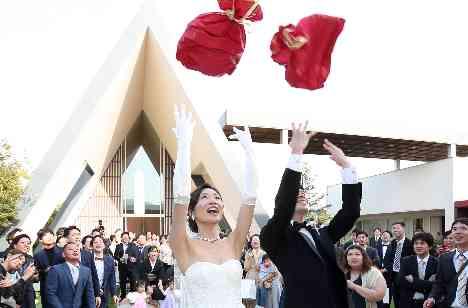 2人の好きなものWeddingの挙式画像