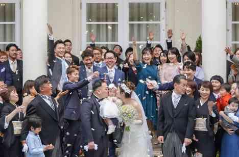 フォトジェニックなNaturalWeddingの演出画像