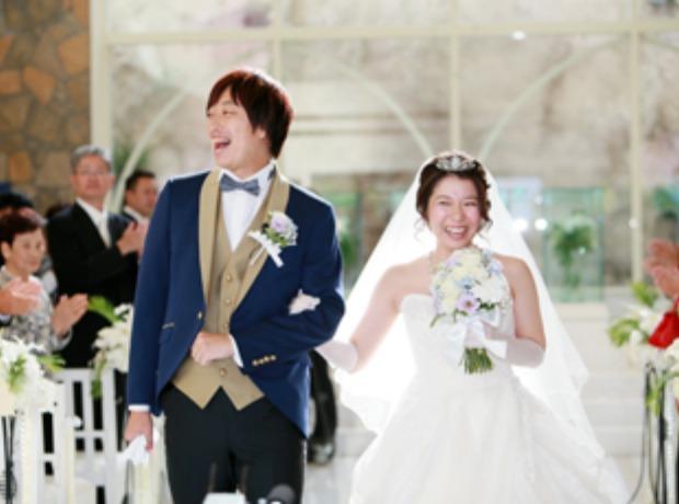 人生最大イベント。結婚式も自由に自分たちらしく！の挙式実例画像