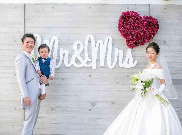 ありがとうを伝える結婚式の挙式実例画像