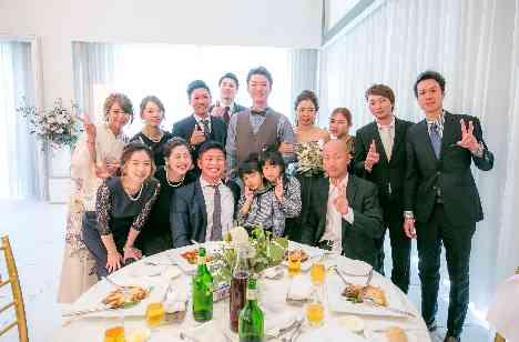 ありがとうを伝える結婚式の披露宴画像