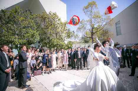 ありがとうを伝える結婚式の演出画像