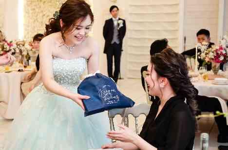 ゲスト参加型のアットホームweddingの演出画像