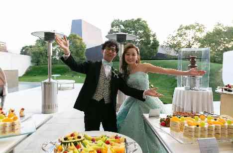 こだわりたくさん♪ArtなWedding！！の演出画像
