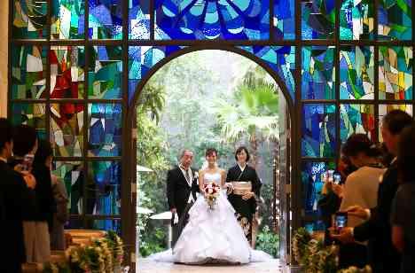 Christmas Weddingの挙式画像