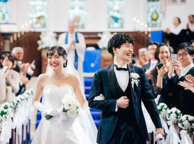 感謝を伝えたい！ゆったりウェディングの挙式実例画像