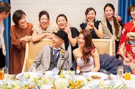 share happy weddingの披露宴画像
