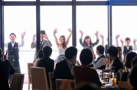 share happy weddingの演出画像