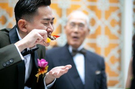 ~Message~皆様が楽しめ感謝を伝える結婚式 の披露宴画像