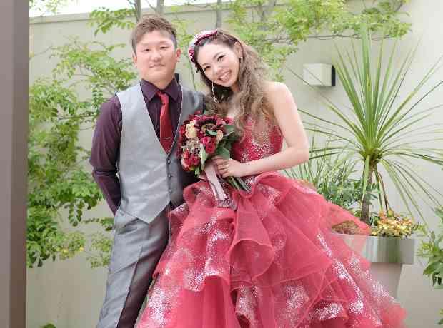 サプライズダンスに驚きと感動に満ちた盛大な結婚式の挙式実例画像