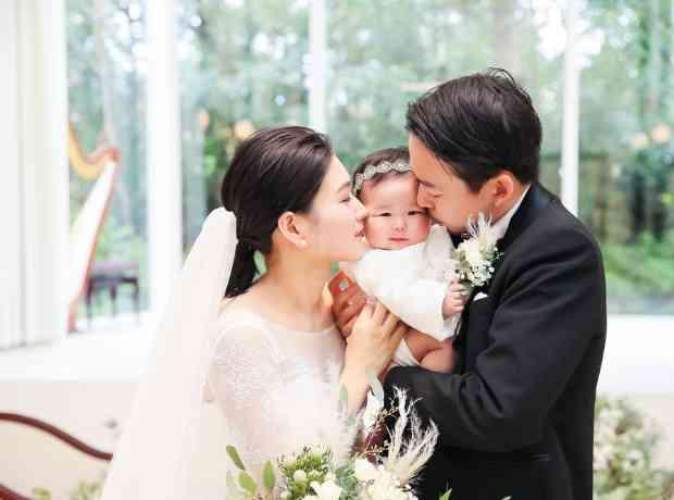 Family weddingの挙式実例画像