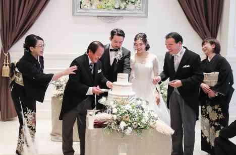 Family weddingの演出画像
