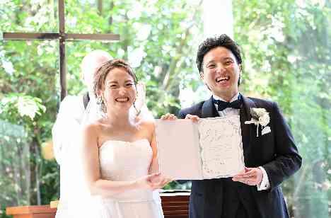 大好きな皆様とのSUMMER WEDDING✻の挙式画像