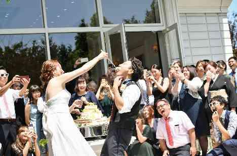大好きな皆様とのSUMMER WEDDING✻の披露宴画像
