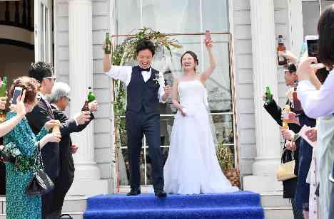 大好きな皆様とのSUMMER WEDDING✻の演出画像