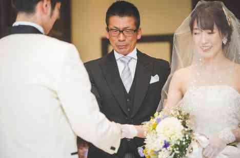 大切な想いがあふれる１日の挙式画像