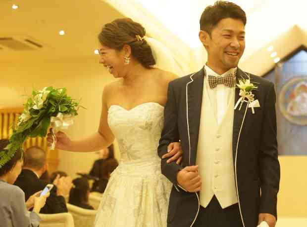 awesome weddingの挙式実例画像