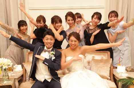 awesome weddingの挙式画像