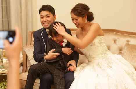awesome weddingの演出画像