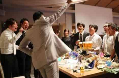 リゾート風インスタ ”映え”ウェディングの演出画像