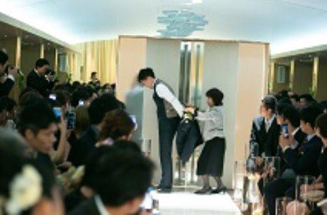 // MyWorld Wedding //の挙式画像