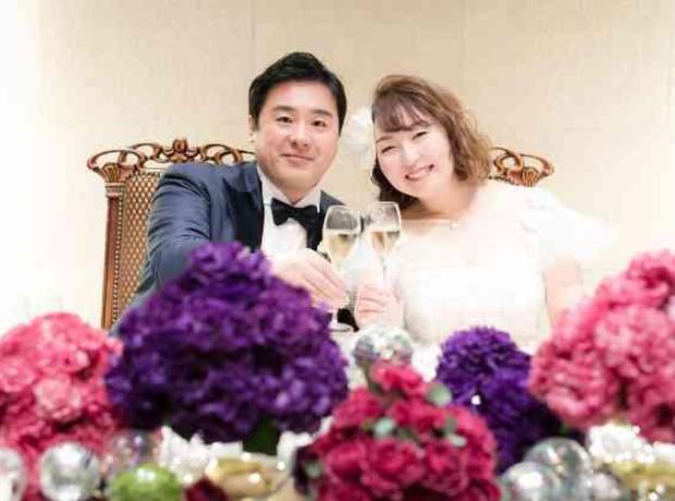 ライブハウスのよう！ミラーボールWEDDING☆の挙式実例画像