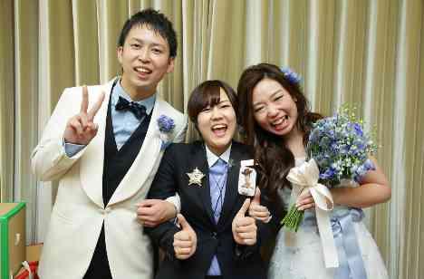 幸せを心から実感した素晴らしい日の演出画像