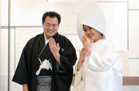 ゲストと一緒に楽しむ結婚式♡の挙式画像
