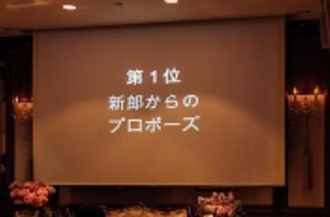 オシャレ花嫁の代表の演出画像