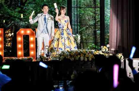 The first step Weddingの演出画像