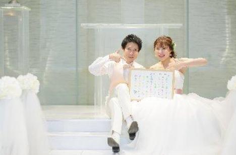 こだわりコーディネート光るオシャレweddingの挙式画像