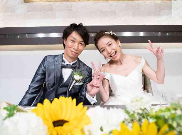 ★向日葵いっぱい笑顔溢れるSMILE婚★の挙式実例画像