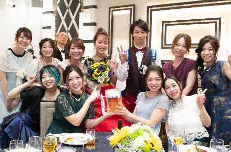 ★向日葵いっぱい笑顔溢れるSMILE婚★の披露宴画像