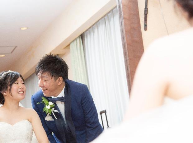 自然いっぱいでアットホームな理想の結婚式の挙式実例画像
