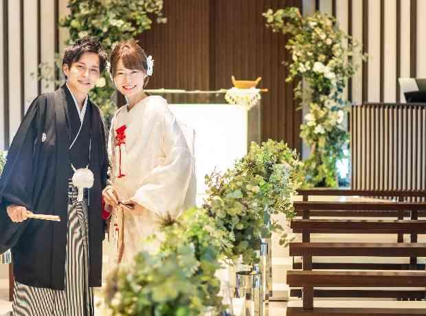 笑顔あふれる"和"weddingの挙式実例画像