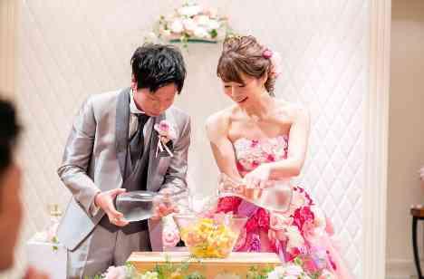 One heartful couple ♡の披露宴画像