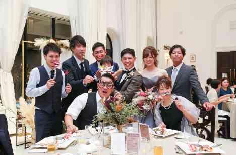 family　weddingの演出画像