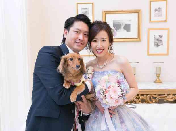 愛犬と過ごすアットホームパーティーの挙式実例画像