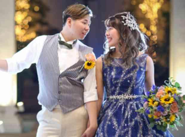 summerWeddingトロピカルナイトの挙式実例画像