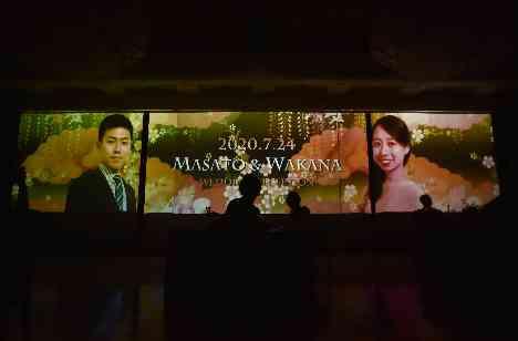 お・も・て・な・し WEDDINGの演出画像