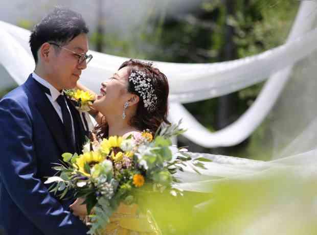 SUMMER　GARDEN　WEDDINGの挙式実例画像