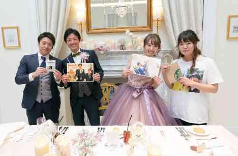 WHITE×PINKのPRETTY WEDDINGの演出画像