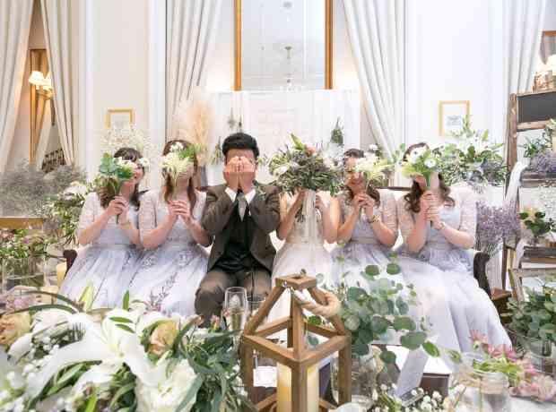 皆のお陰で今日がある♡の挙式実例画像
