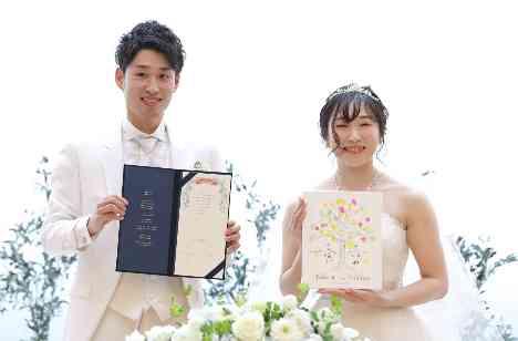 環境への配慮と地元との絆を大切にしたウェディング♪の挙式画像