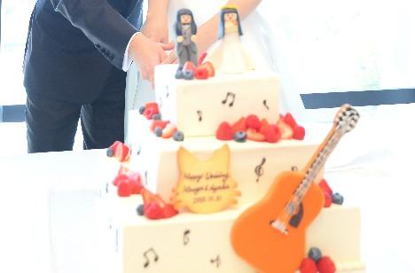 音楽でつながるウェディングの披露宴画像