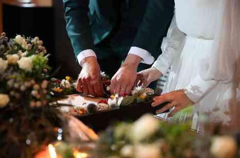 等身大のWeddingの挙式画像